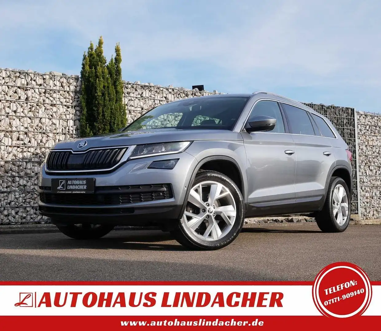 Skoda Kodiaq 2.0 TDI 4x4 DSG Style I 7 Sitze I LED Gris - 1
