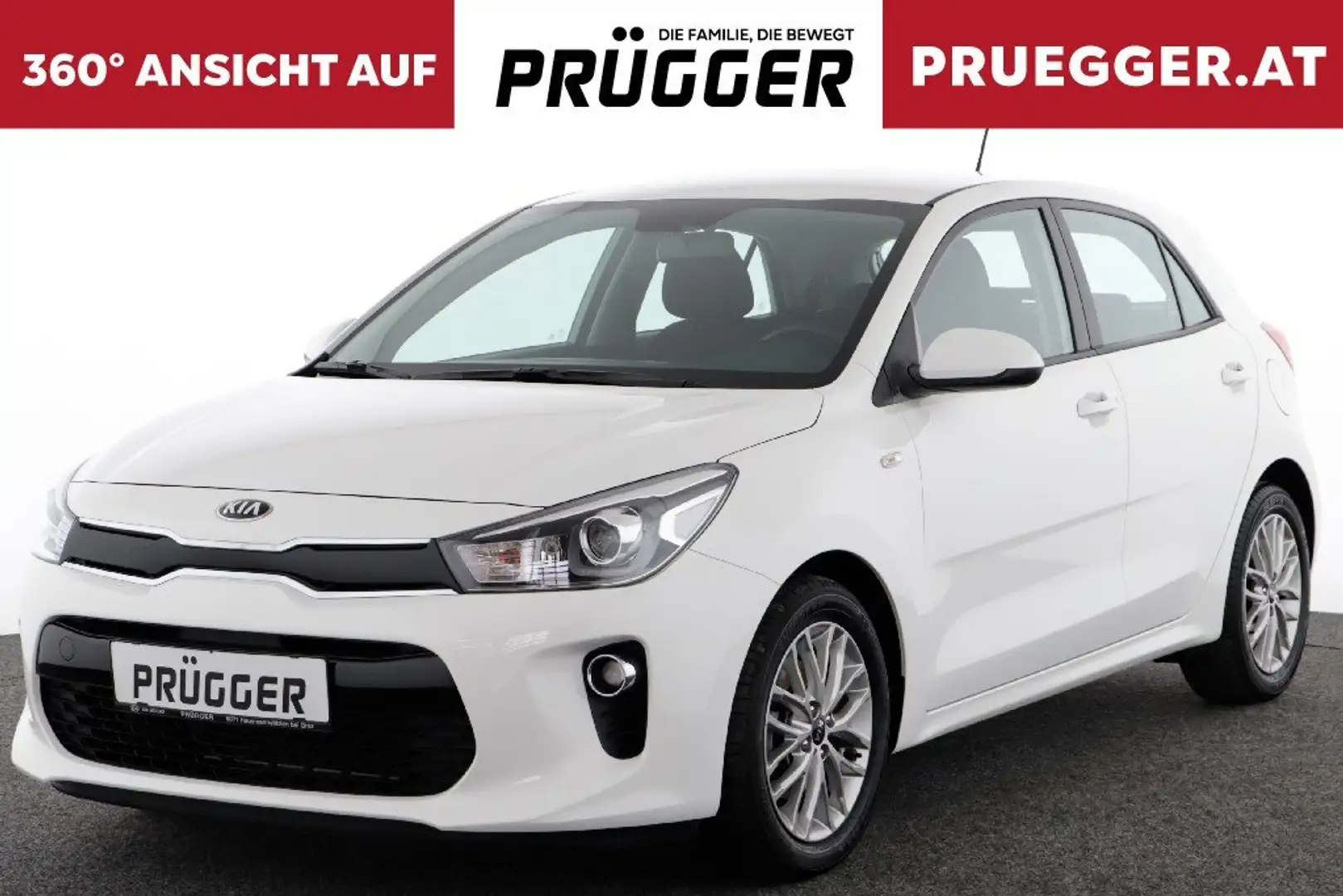 Kia Rio SILBER 1.2 MPI KLIMAAUTOMATIK KAMERA 16ZOLL Weiß - 1