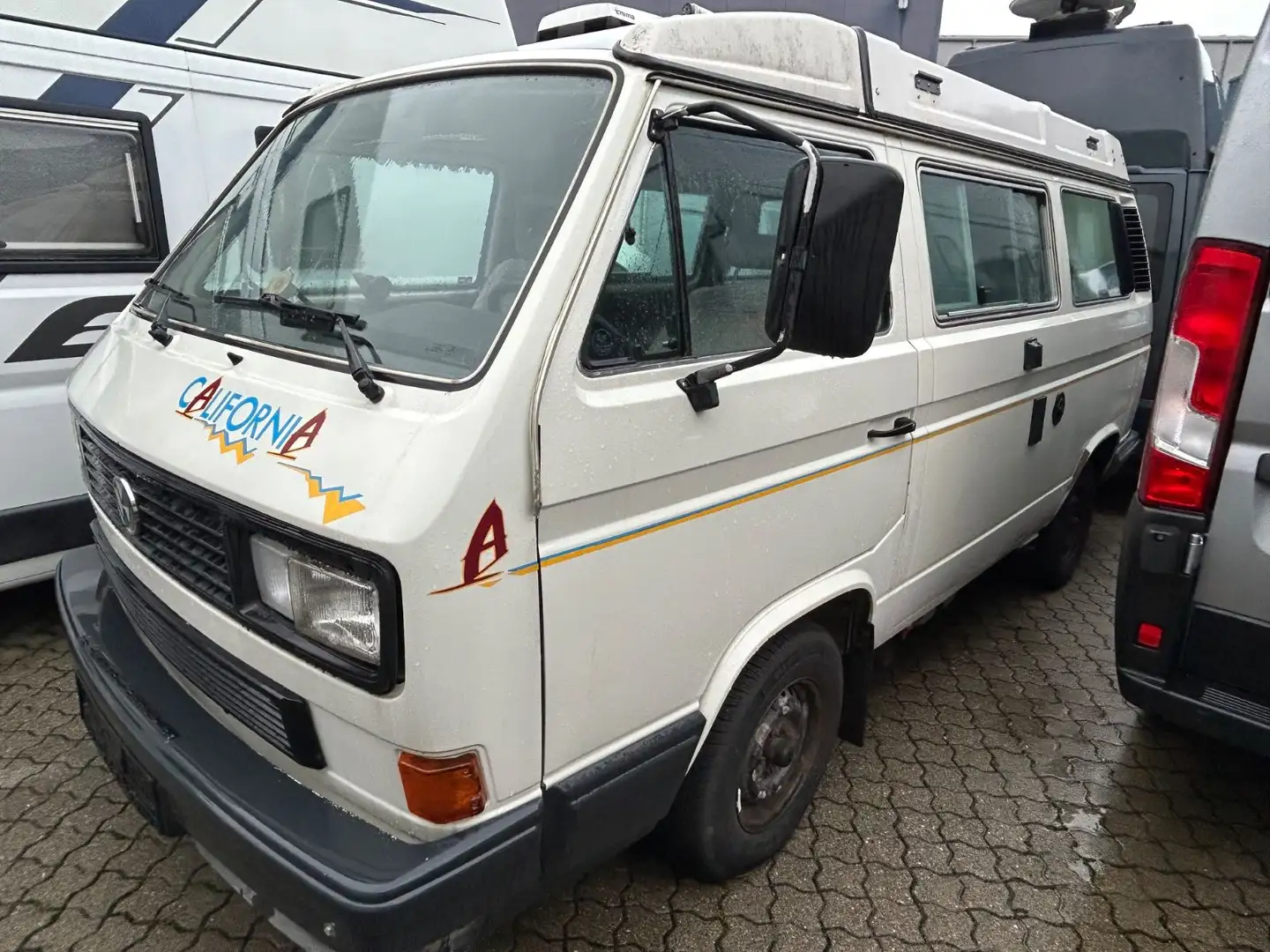 Volkswagen T3 California Aufstelldach /Benzin 92PS Weiß - 1