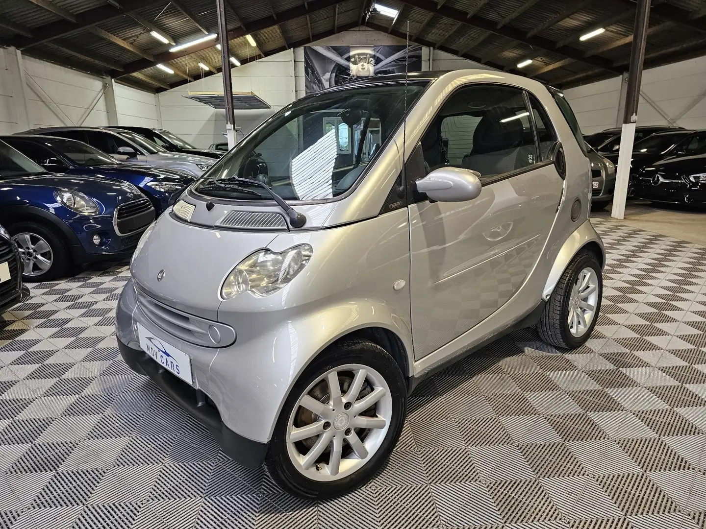 smart forTwo 0.7 Turbo Pure Softouch Grijs - 1