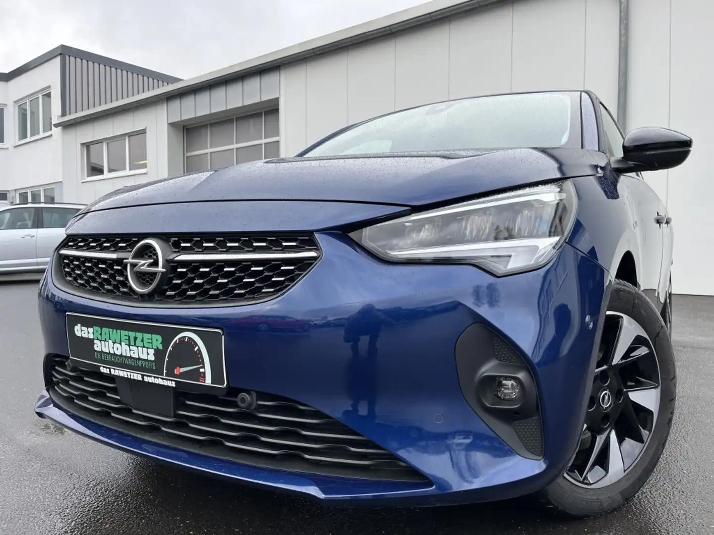 Opel Corsa e Elegance 83€ m. 20% Anzahlung CCS Digital Cock Blau - 1