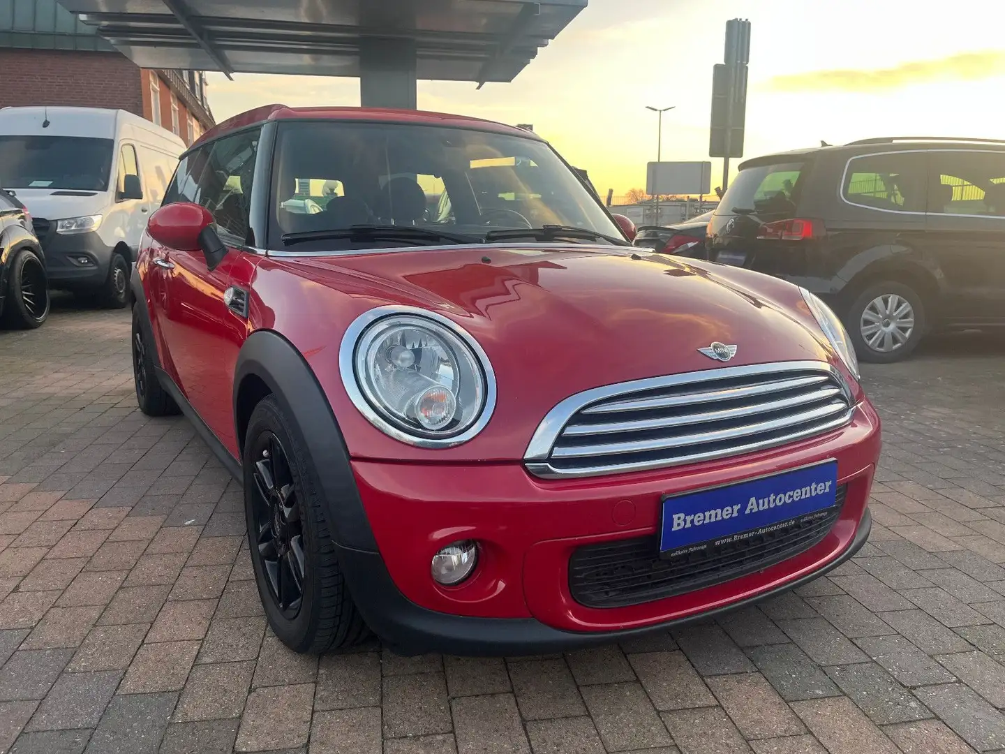 MINI Cooper Clubman 1,6 D,Klima,Sitzheiz.Sportsitze, Rojo - 2