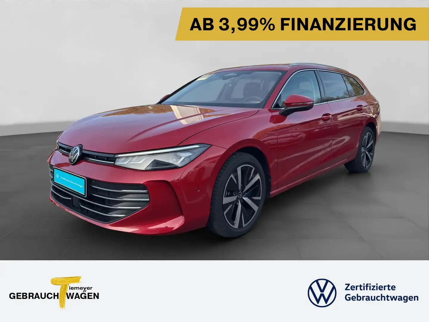 Volkswagen Passat Variant 2.0 TDI DSG BUSINESS LM18 ST.HEIZ Rot - 1