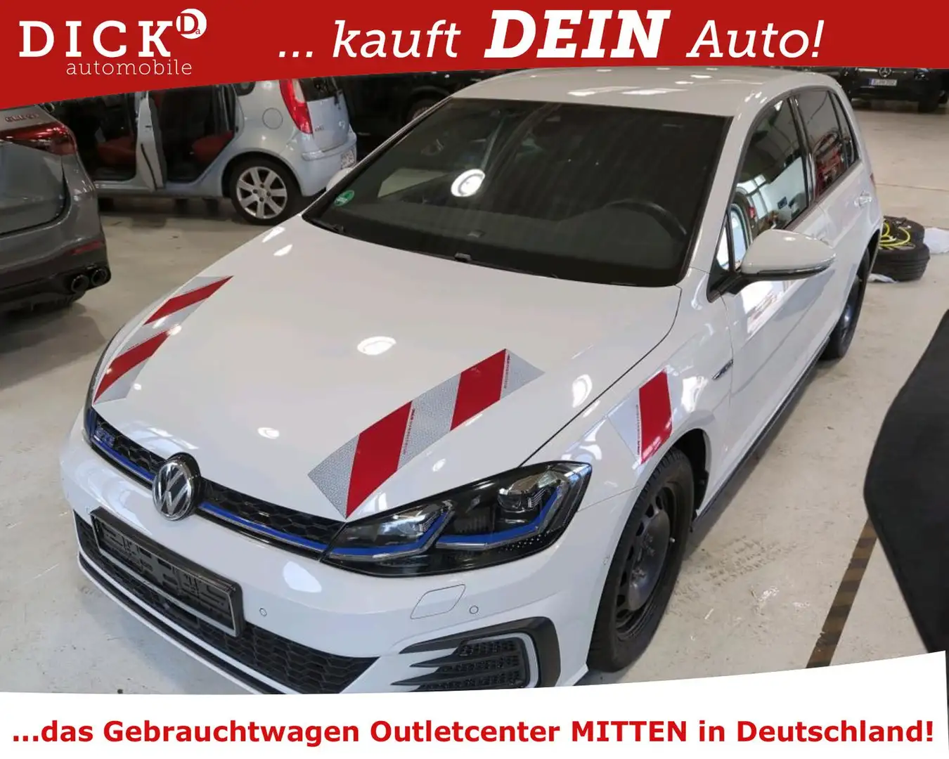 Volkswagen Golf VII 1.4 TSI GTE LED/NAVI/ACC/STANDHZ/8Fa Weiß - 1