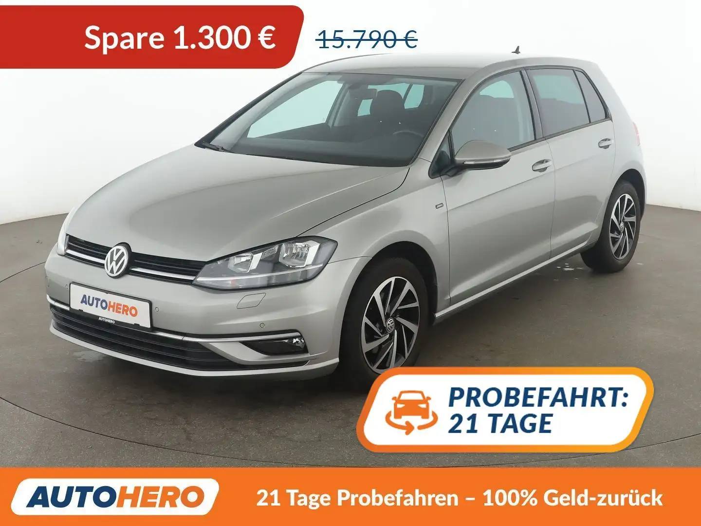 Volkswagen Golf 1.0 TSI Join*NAVI*VC*SHZ* Gris - 1
