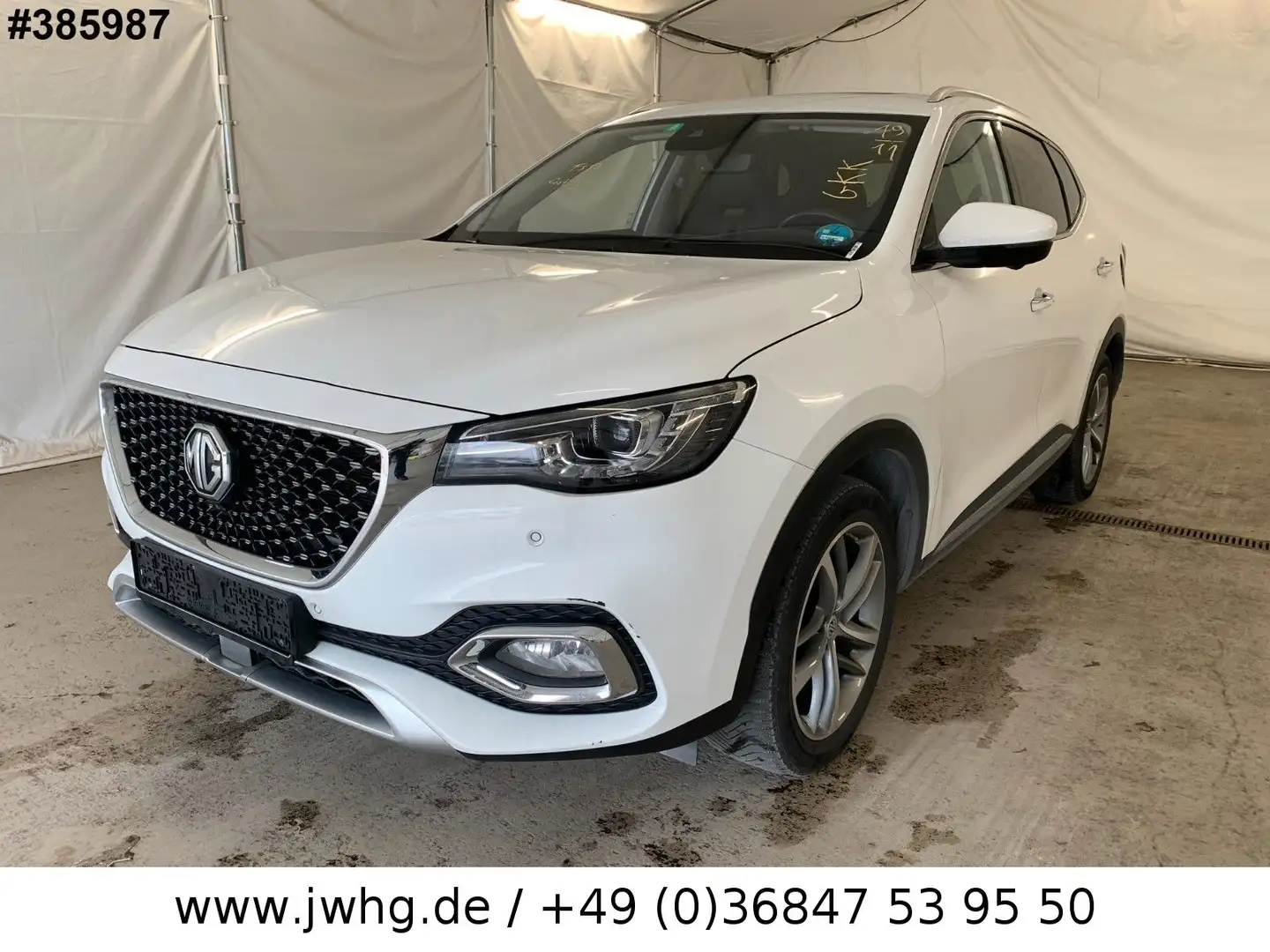 MG EHS Luxury PHEV Leder FahrAssPilot Panorama 360° Weiß - 1