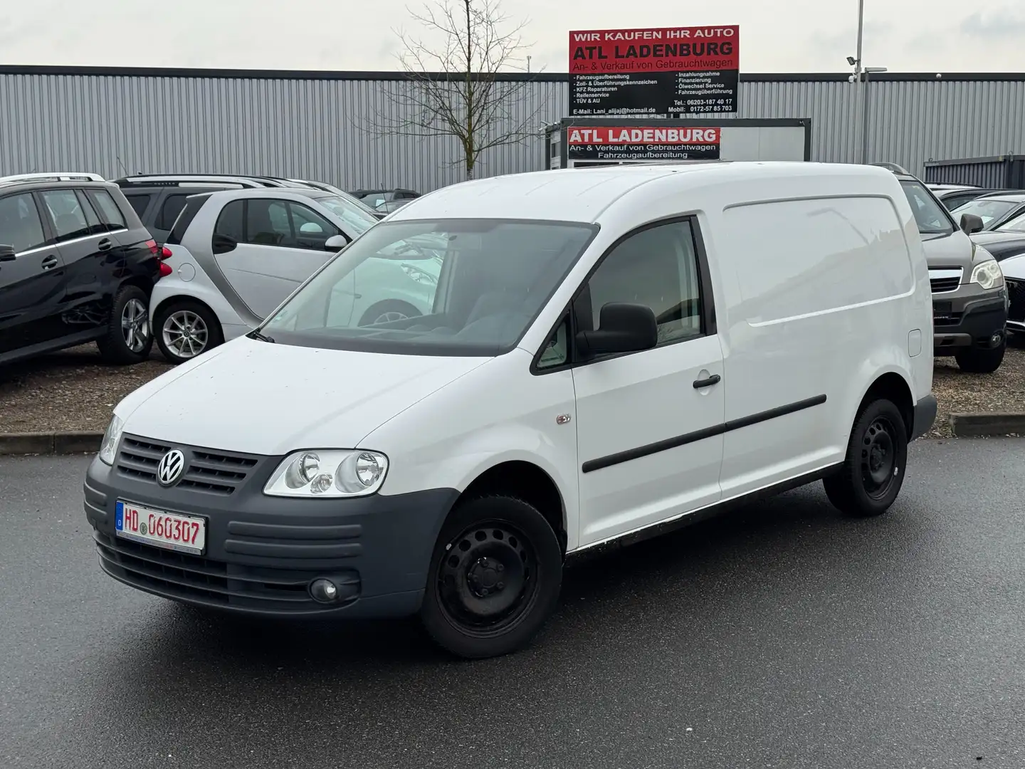 Volkswagen Caddy Maxi Kasten EcoFuel Weiß - 1