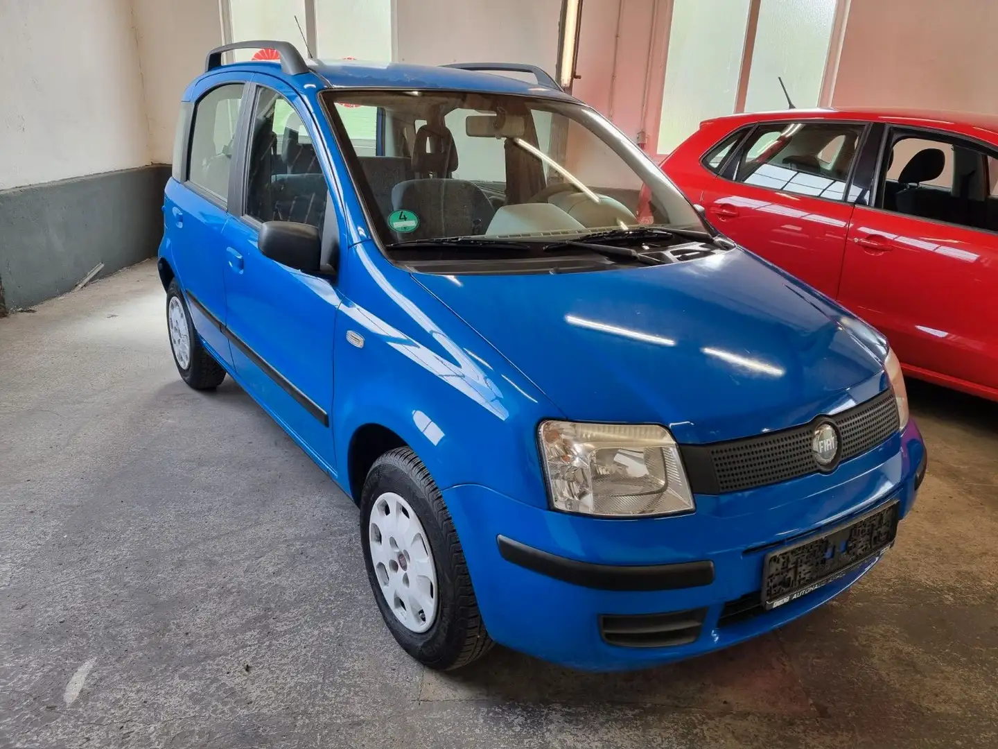 Fiat Panda 1.1 8V Active Tüv+Service Neu Klima Blau - 2