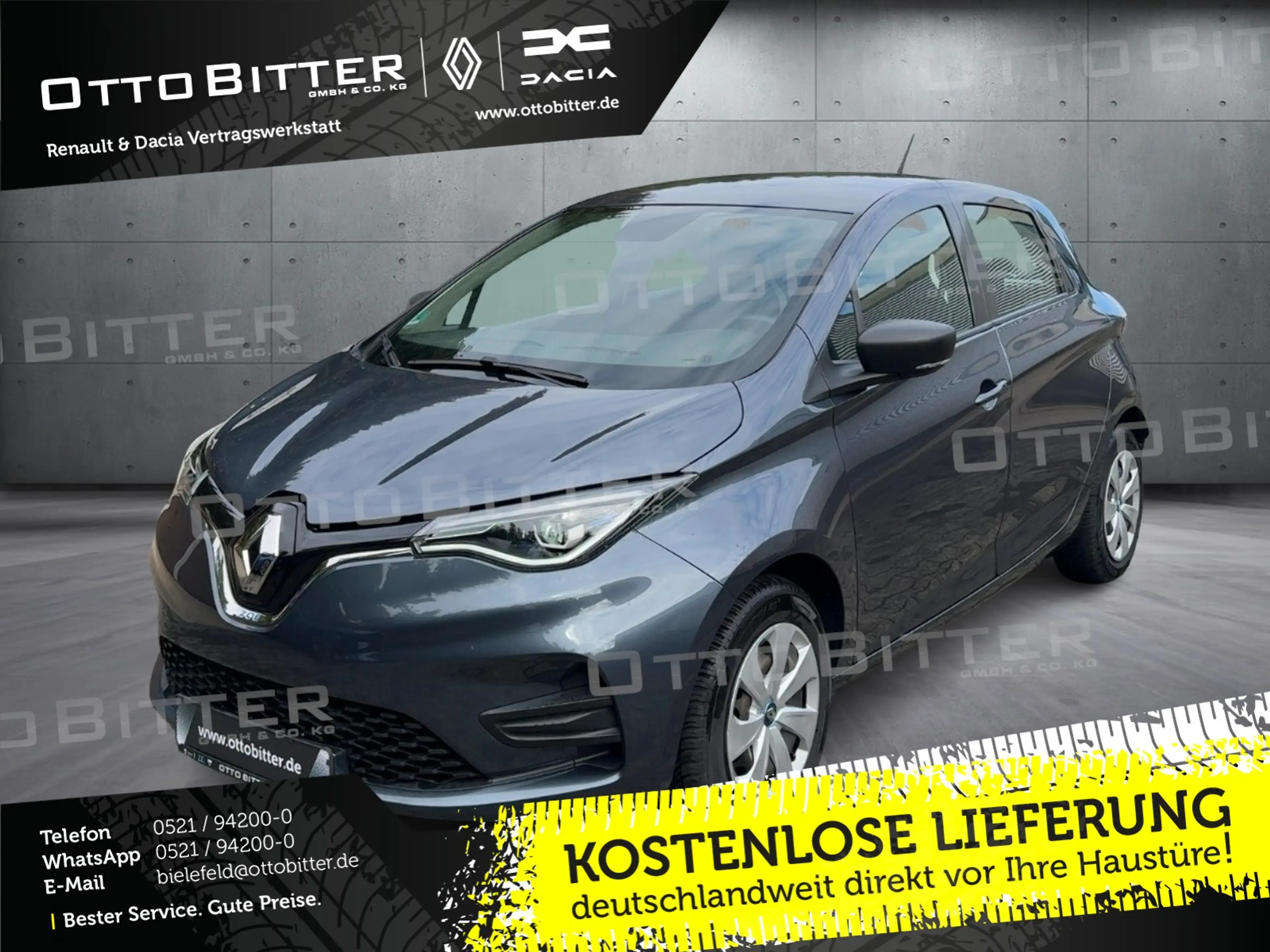 Renault ZOE LIFE Batteriemiete R110 Z.E.40 GANZJAHRESR