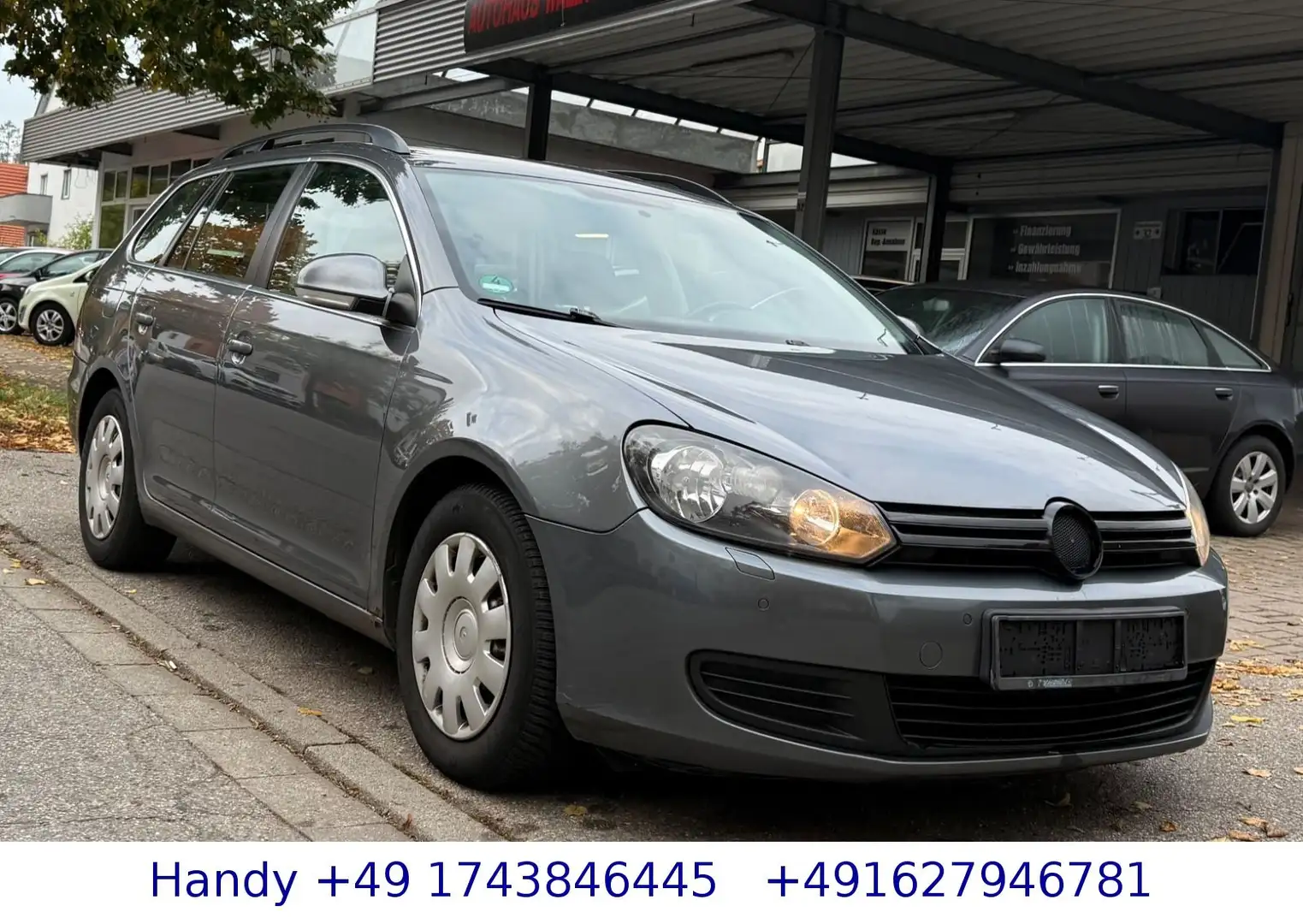 Volkswagen Golf VI 1.6 TDI Var Comfortline/NAVI/SHZ/PDC/AHK Gris - 1