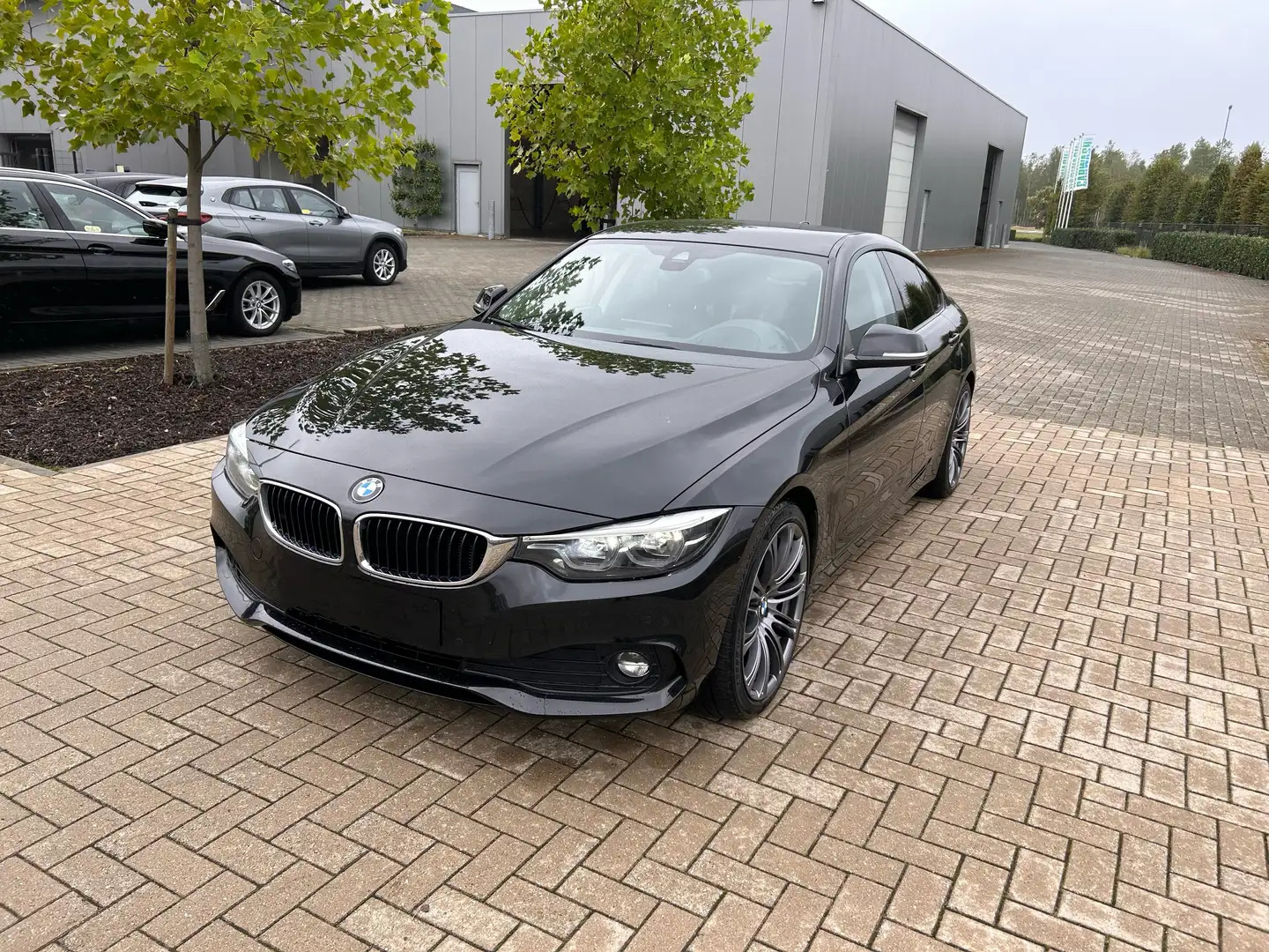 BMW 420 420d Gran Coupe Aut. Advantage Zwart - 2