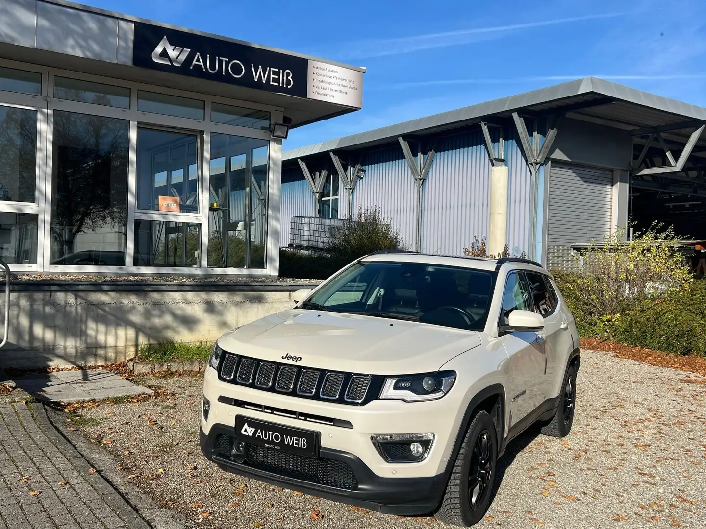 Jeep Compass Limited FWD/TW/PANO/SPURHA/LED/AHK/ Weiß - 1