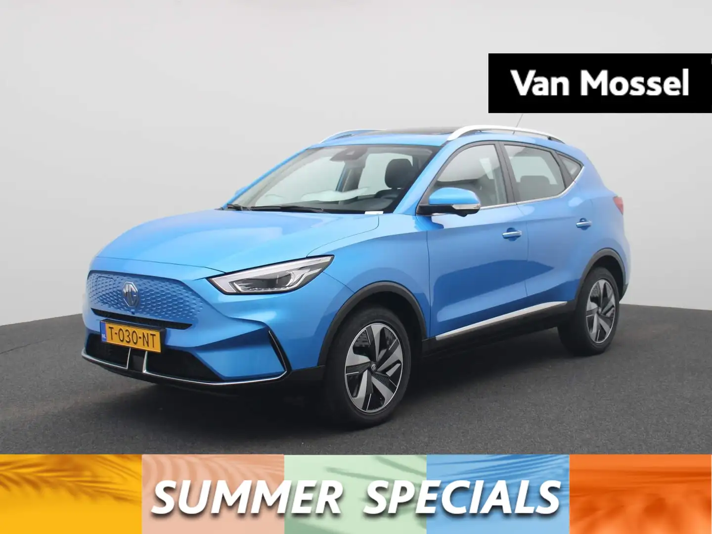 MG ZS MG EV EV Standard Range Luxury 50 kWh MG ZS EV Sta Blauw - 1