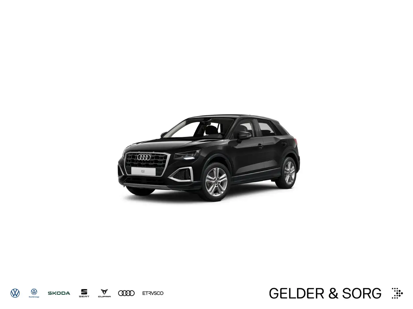 Audi Q2 35 TDI advanced*LED*Navi*ACC*Virtual*EPH*RFK* Schwarz - 1