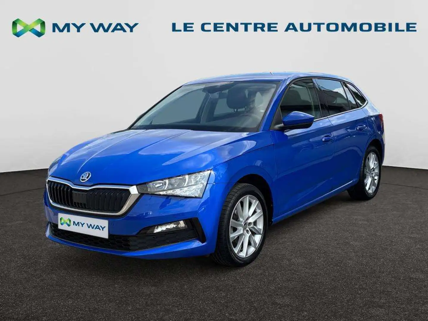 Skoda Scala Scala Clever 1.0 TSI 81kW (110ch) DSG7 Bleu - 1