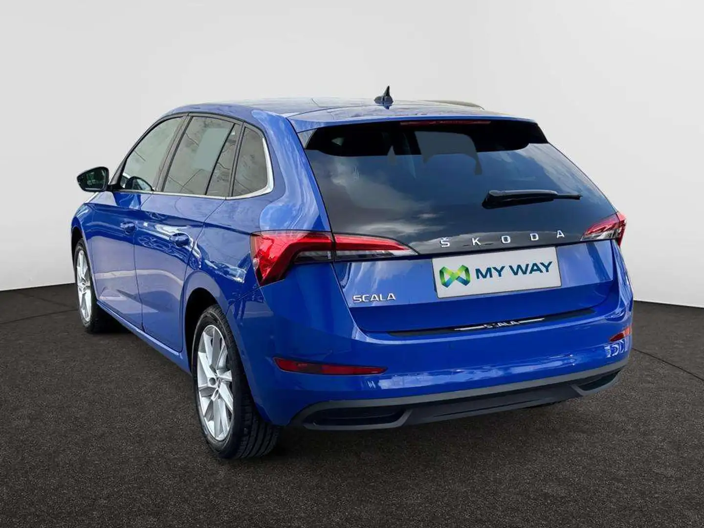 Skoda Scala Scala Clever 1.0 TSI 81kW (110ch) DSG7 Bleu - 2