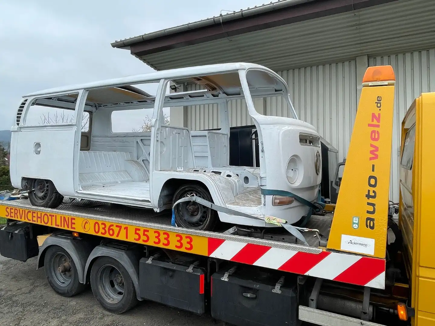 Volkswagen T2 Pilzdach Biały - 1