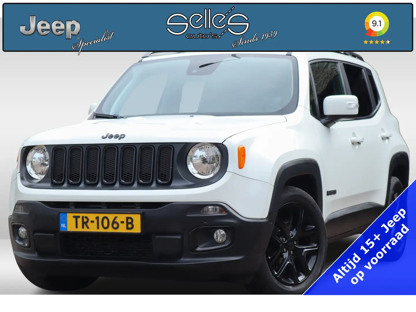 Jeep Renegade 1.4 Night Eagle II Limited | Automaat | Adaptieve Wit - 1