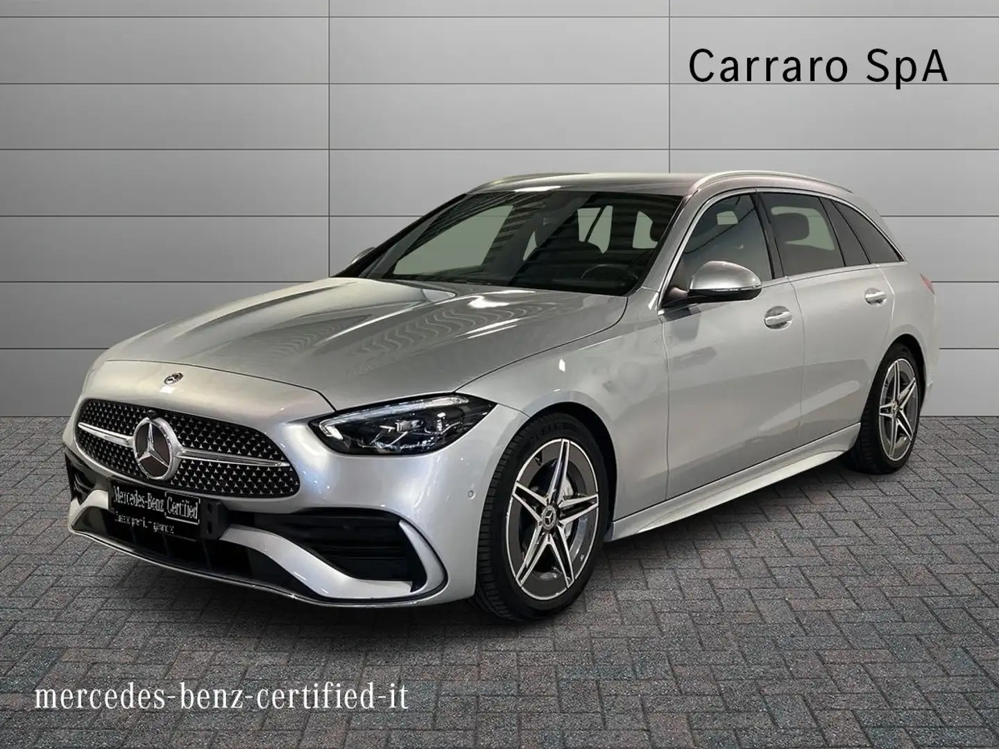 Mercedes-Benz C 220 - C SW 220 d mhev Premium auto Silber - 1