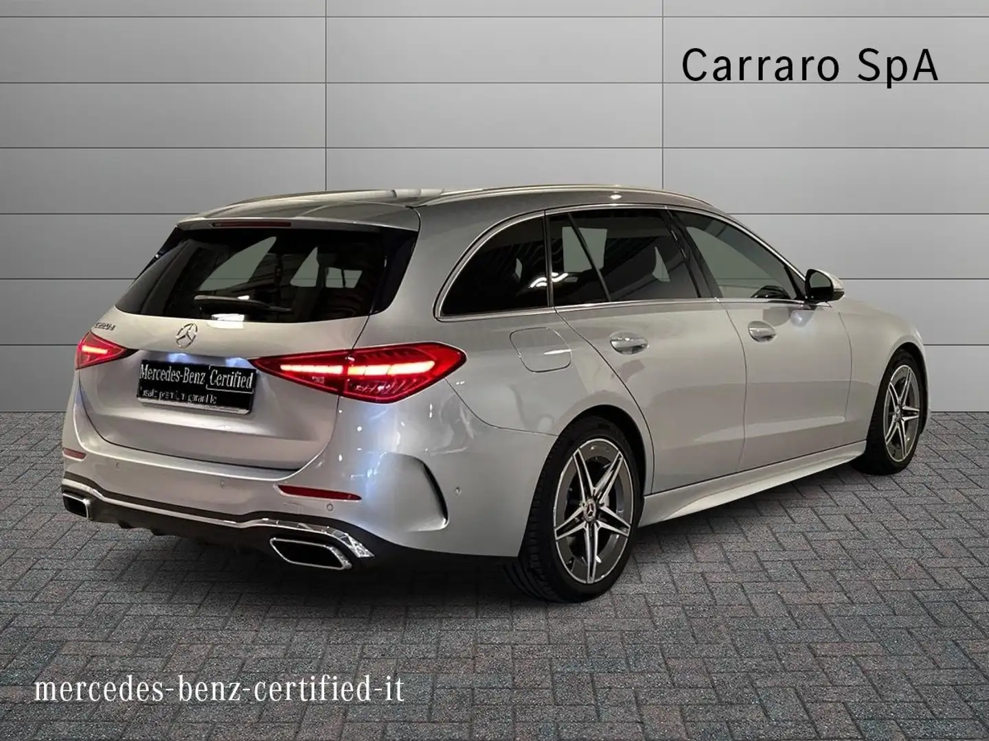 Mercedes-Benz C 220 - C SW 220 d mhev Premium auto Silber - 2