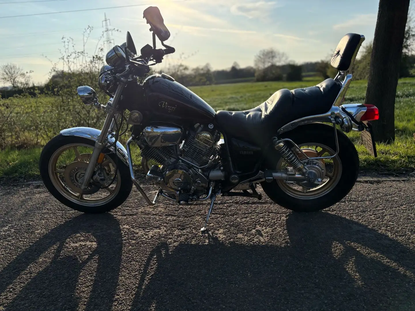 Yamaha XV 1000 Virago Limited Gold , Oldtimer, Top! Schwarz - 1