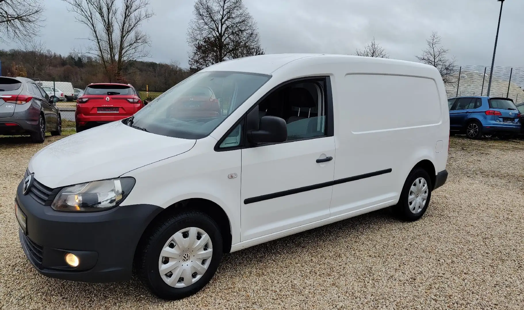 Volkswagen Caddy 1.6 TDI Kasten/Kombi Maxi - Klima* 1.Hand* Белый - 1