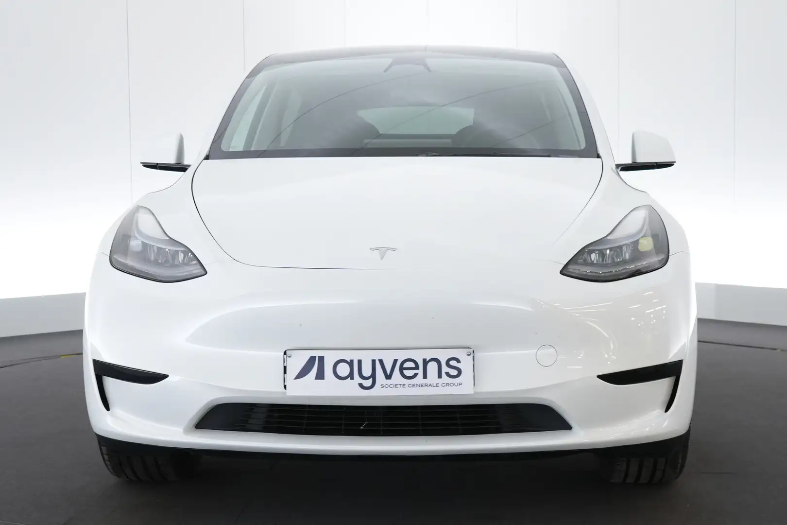 Tesla Model Y RWD LEDER/CUIR LED GPS PDC CAM Pano Keyless BLIS V Blanc - 2