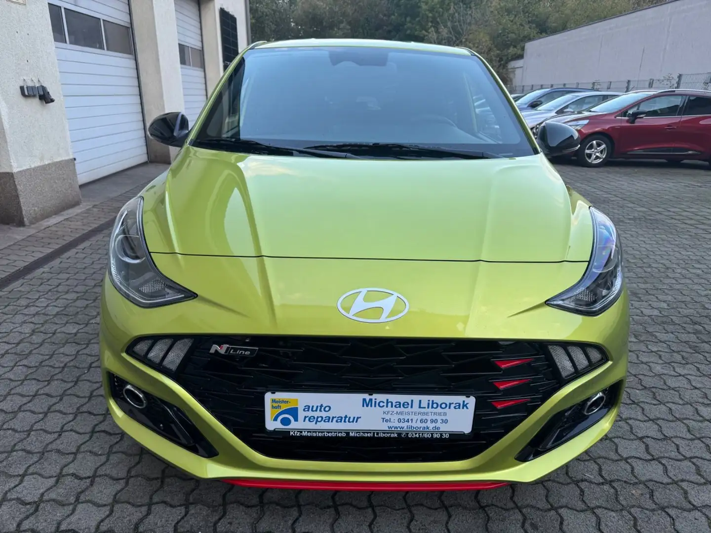 Hyundai i10 1,2 DPi N Line Gelb - 2