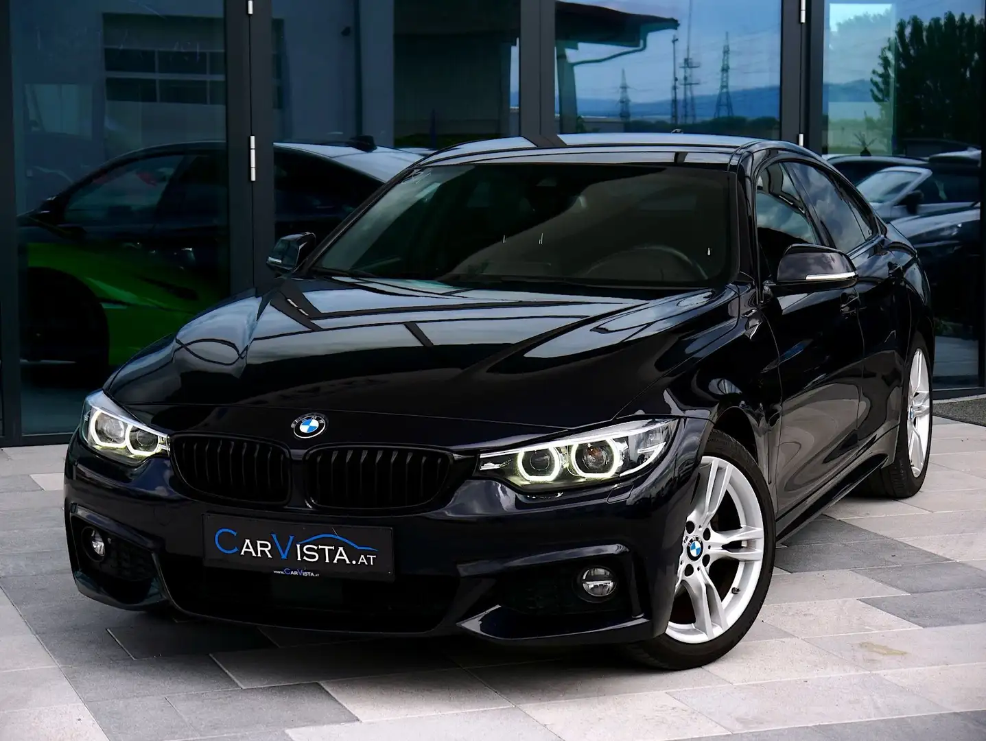 BMW 420 GC Aut. M-Sport Schwarz - 2