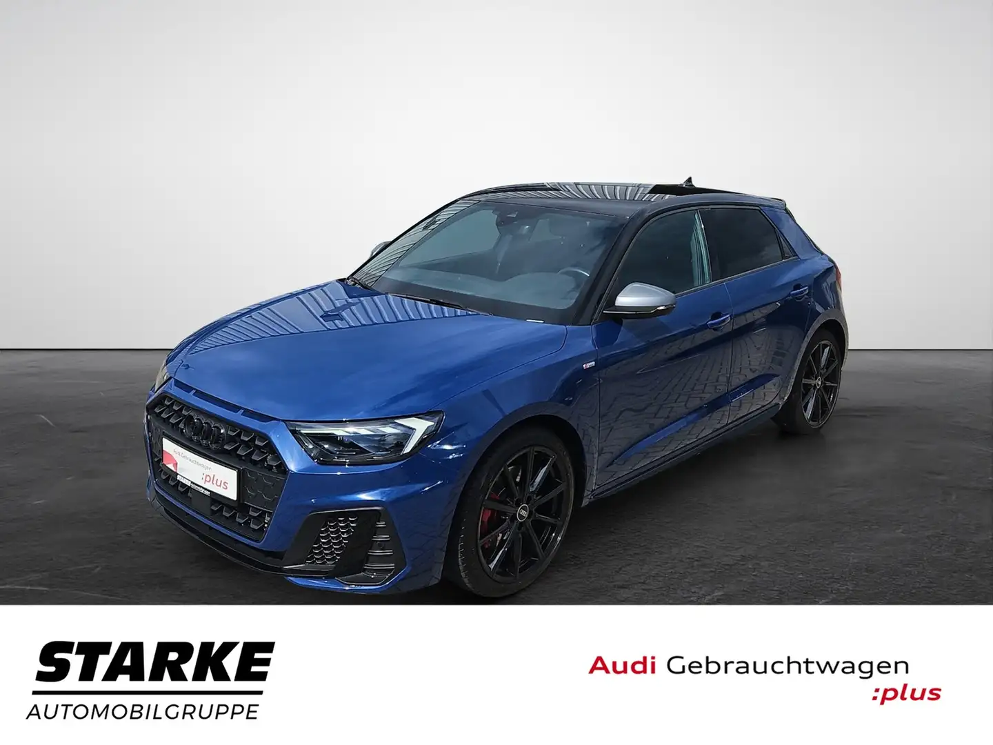Audi A1 Sportback 40 TFSI S tronic S line ASI LED Alcan... Blau - 2