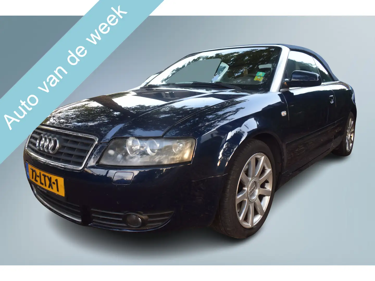 Audi A4 Cabriolet 1.8 Turbo Pro Line Blauw - 1