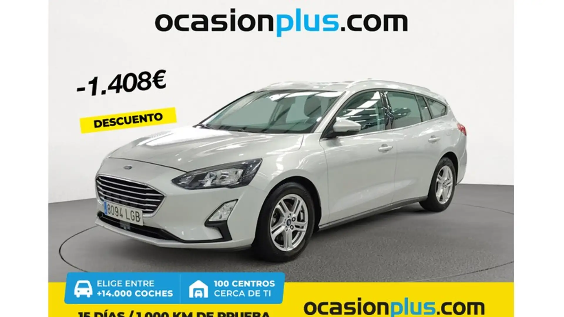 Ford Focus Sportbreak 1.5Ecoblue Trend+ Plateado - 1