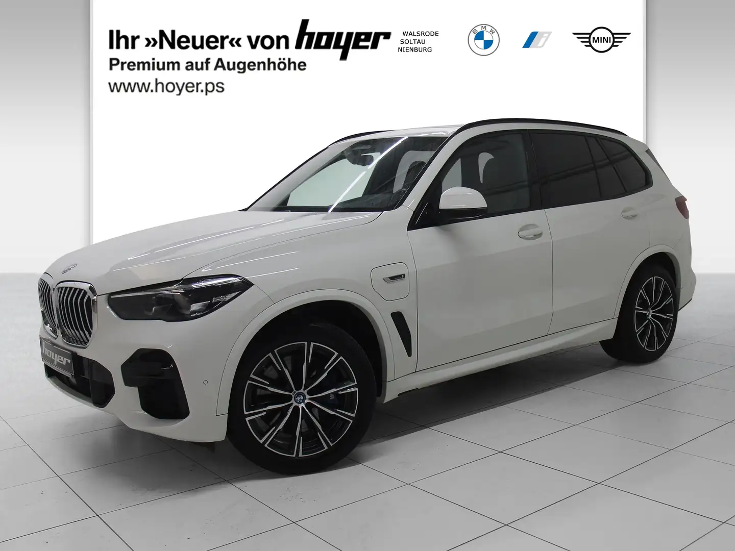 BMW X5 xDrive45e M Sportpaket DAB LED WLAN Shz PDC Weiß - 1