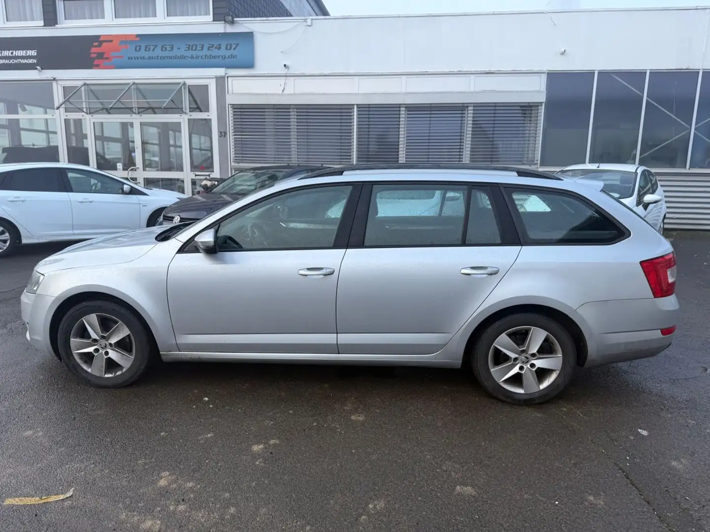 Skoda Octavia Combi Ambition Automatik+Tempom+Klimaaut Argento - 2