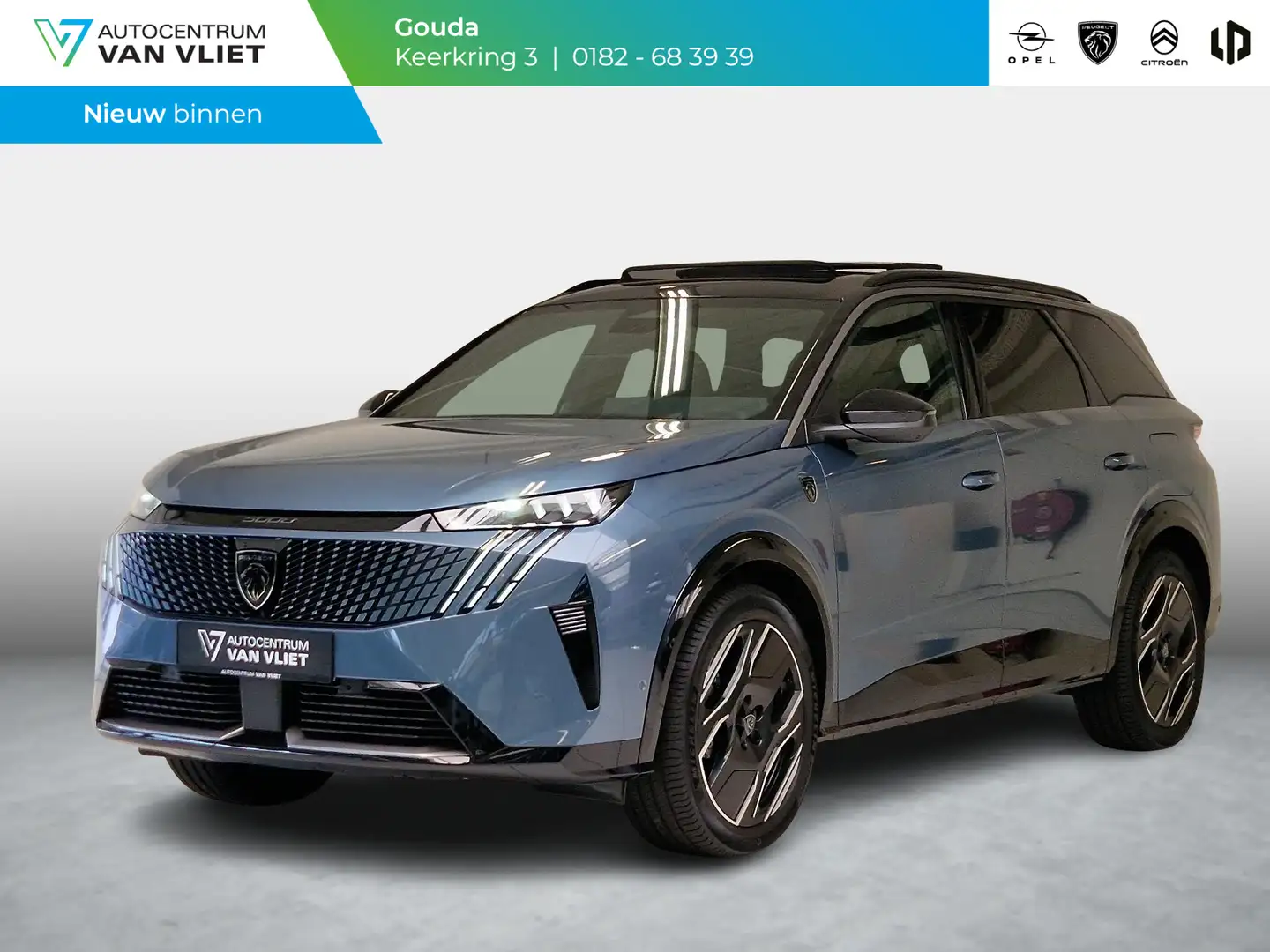 Peugeot 5008 e-5008 GT Avantage 73 kWh Warmtepomp | Nappa Leder Blu/Azzurro - 1