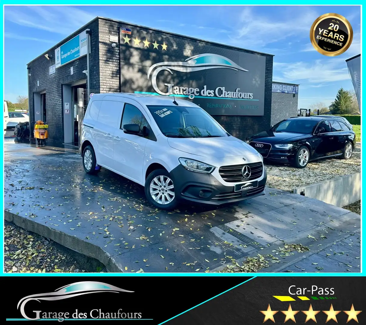 Mercedes-Benz Citan 110 CDI - ! 1er Propr. ! - Tva Récup. - Eu6d Blanc - 1