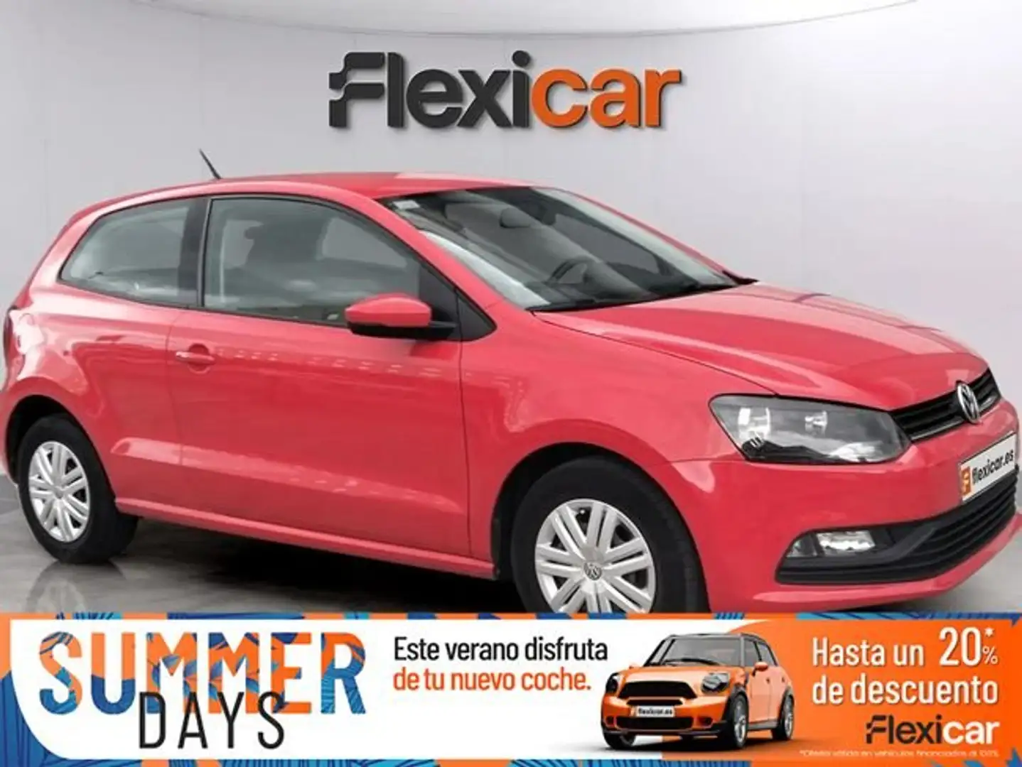 Volkswagen Polo 1.4 TDI BMT A- 55kW Rood - 1