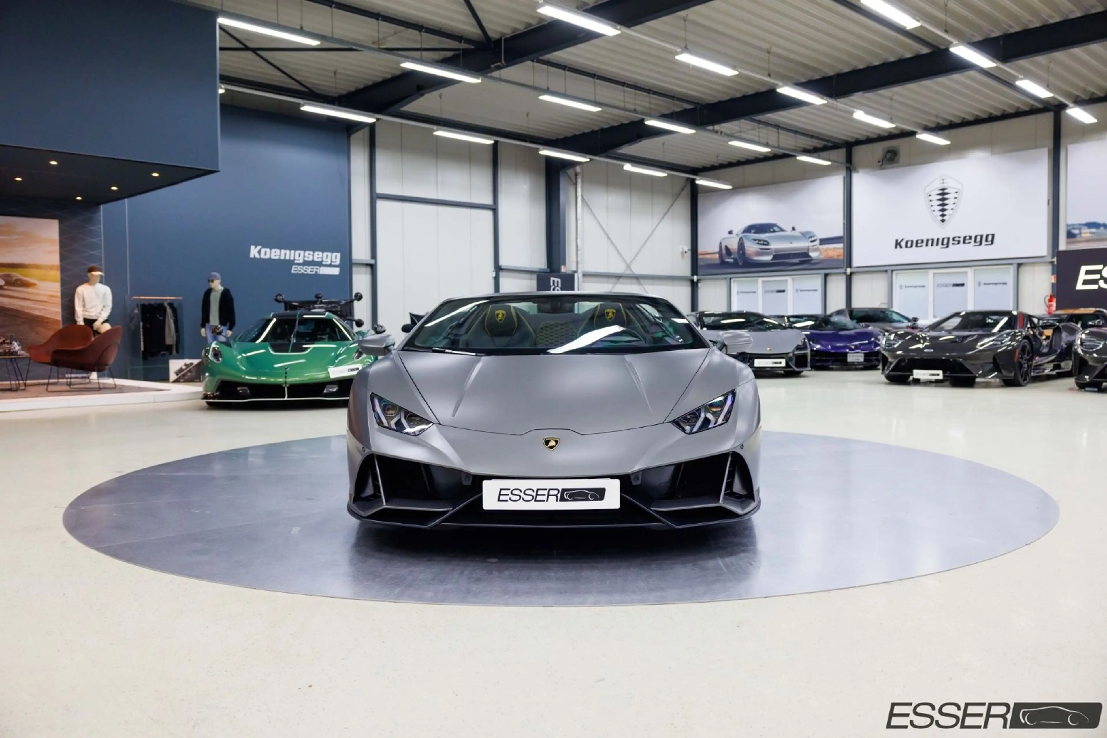 Lamborghini Huracán EVO Spyder | Grigio Titans — photo 3