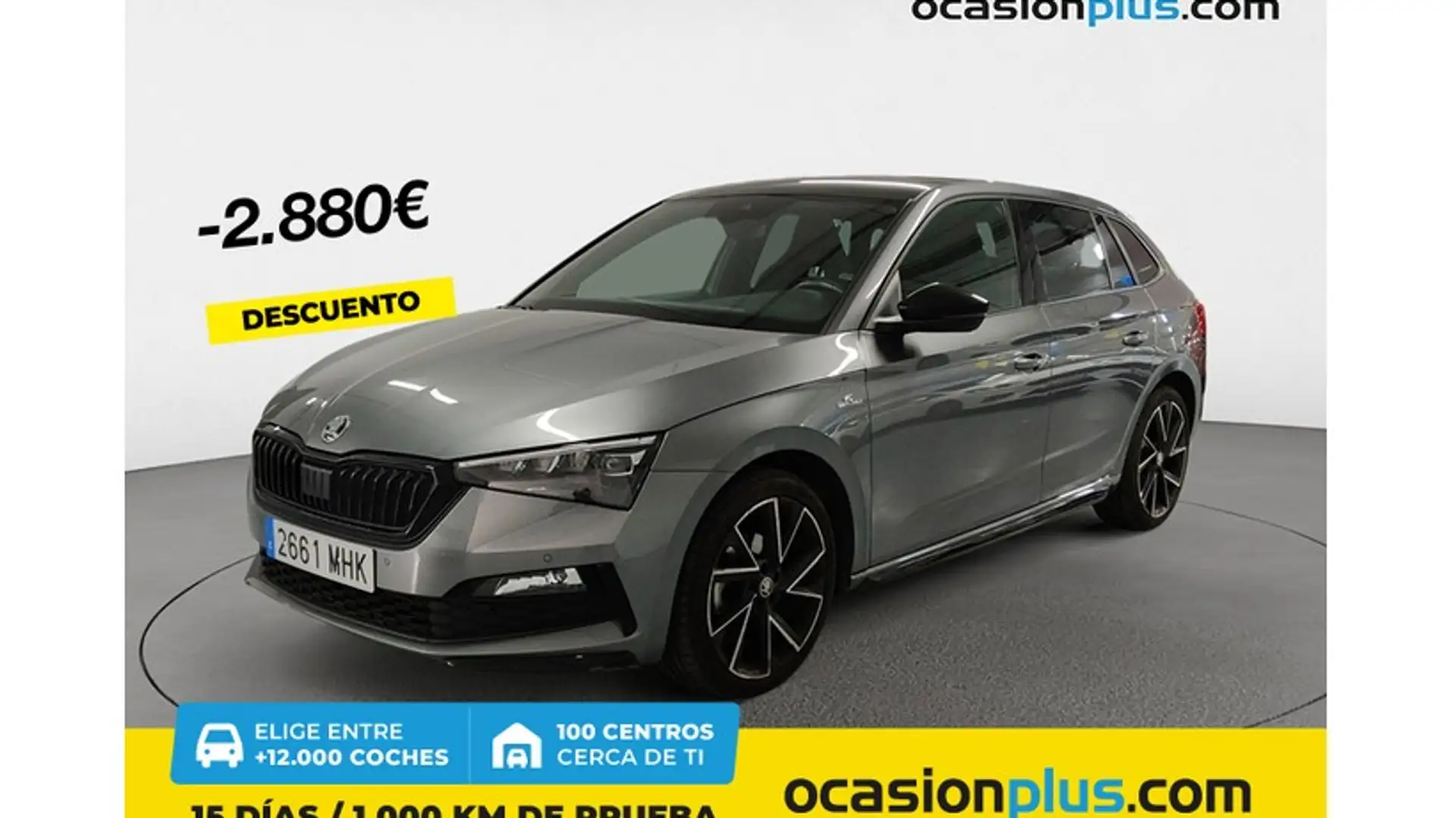 Skoda Scala 1.5 TSI Montecarlo DSG 110kW Gris - 1