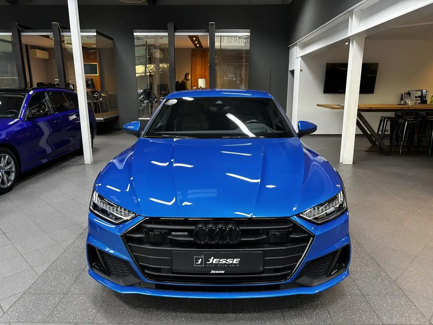 Audi A7 50 TFSIe S-Line Sport Plus Matrix HUD S-Sitze B&O Blau - 2