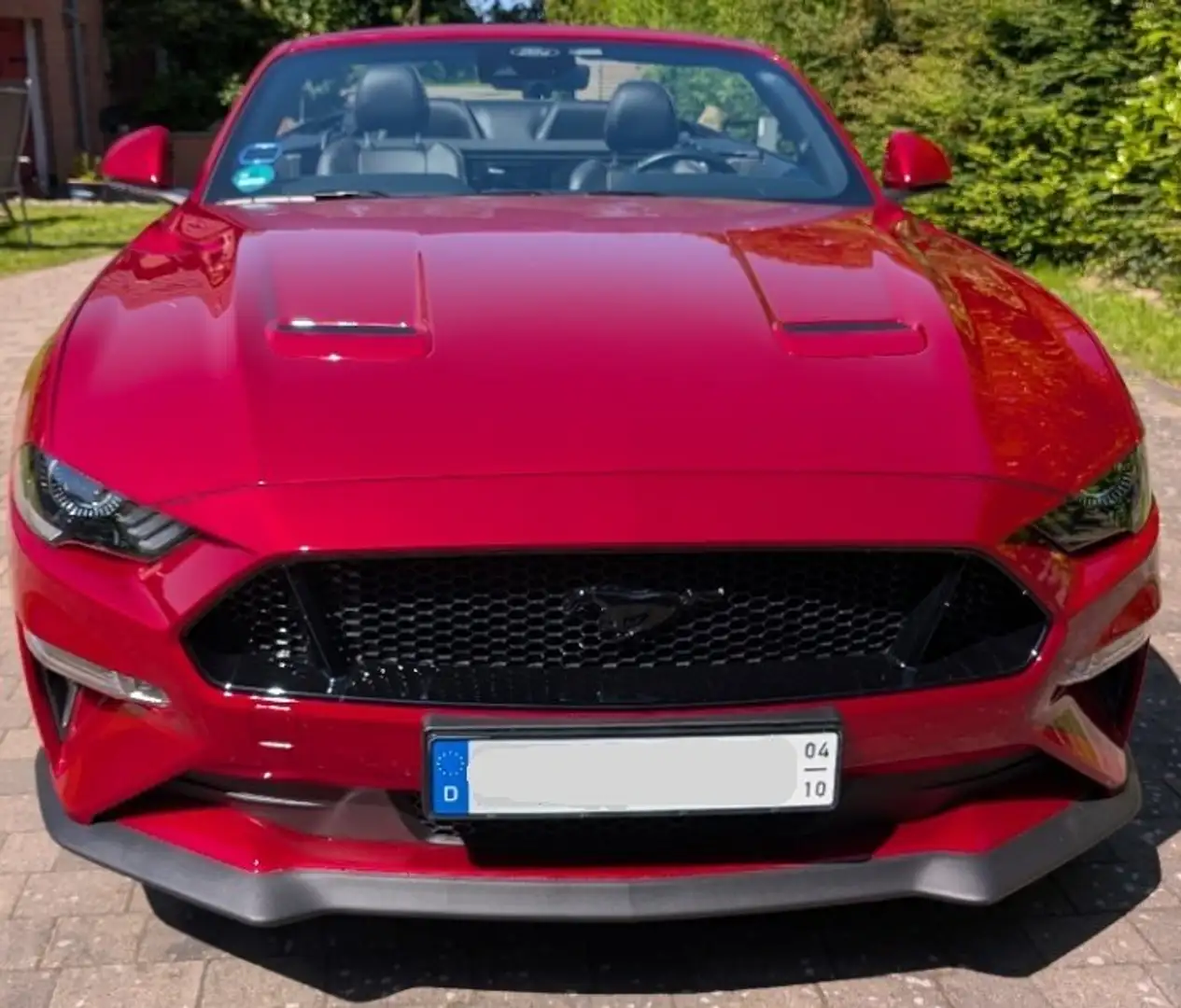 Ford Mustang GT Cabrio, deutsche Ausf. Premium II, 7J. Garantie Rot - 2