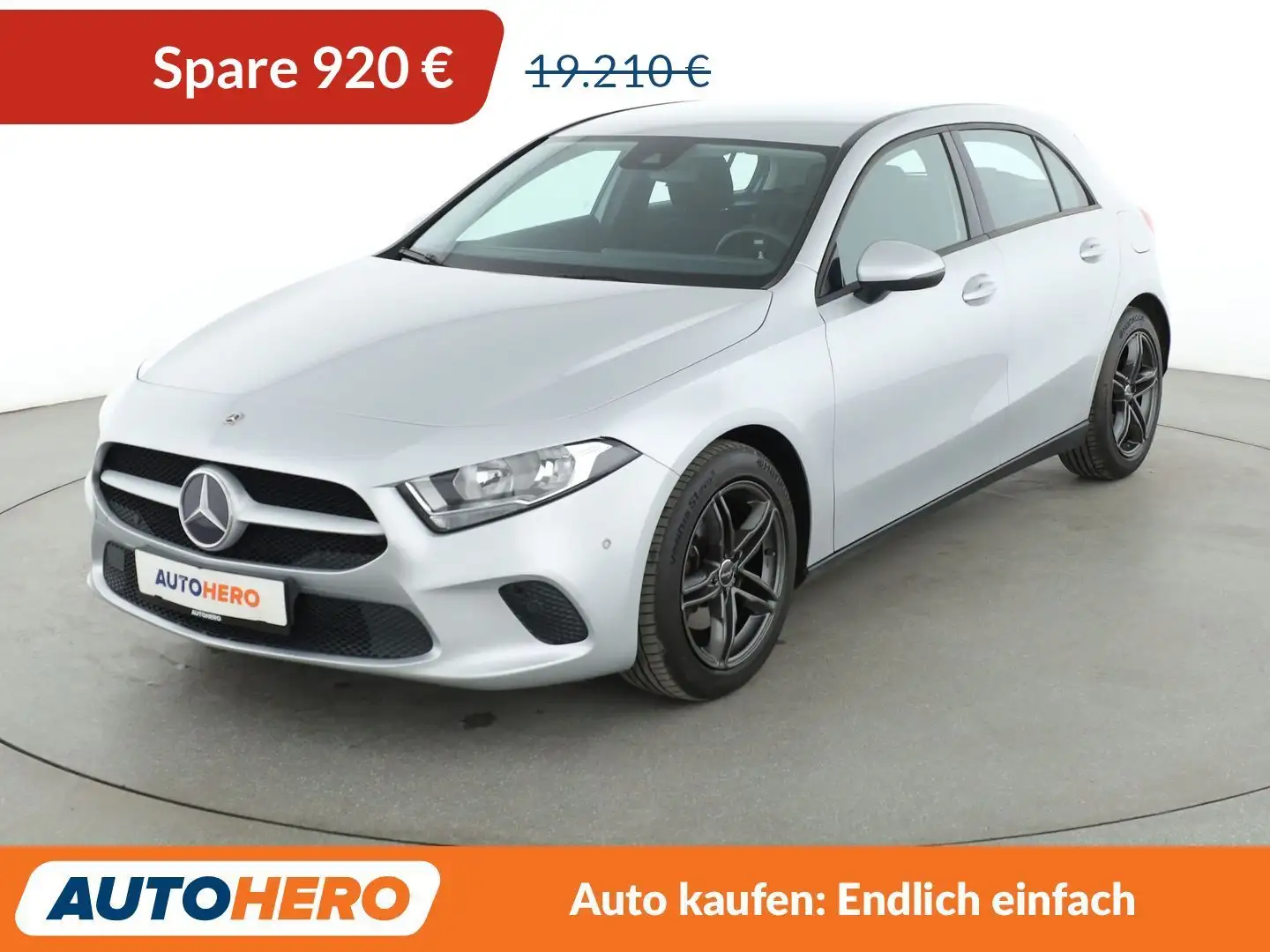 Mercedes-Benz A 200 A 200*NAVI*TEMPO*PDC*SHZ*KLIMA*GARANTIE* Silber - 1