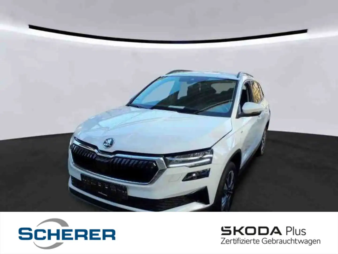 Skoda Karoq Tour 2.0 TDI DSG NAVI RFK EPH SHZ ACC Weiß - 1