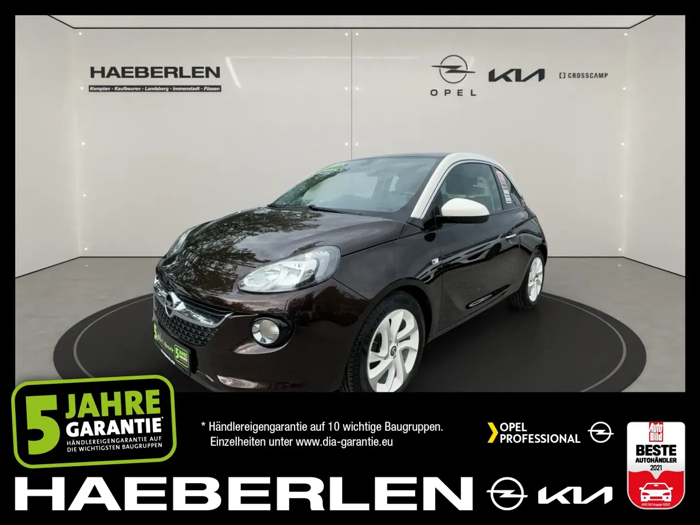 Opel Adam 1.4 Glam LM W-Paket Pano PDC Brown - 1