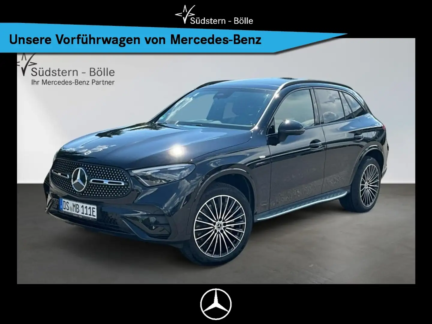Mercedes-Benz GLC 300 de 4M AMG+AMBIENTE+DISTRO+MEMORY+NIGHTP. Noir - 1
