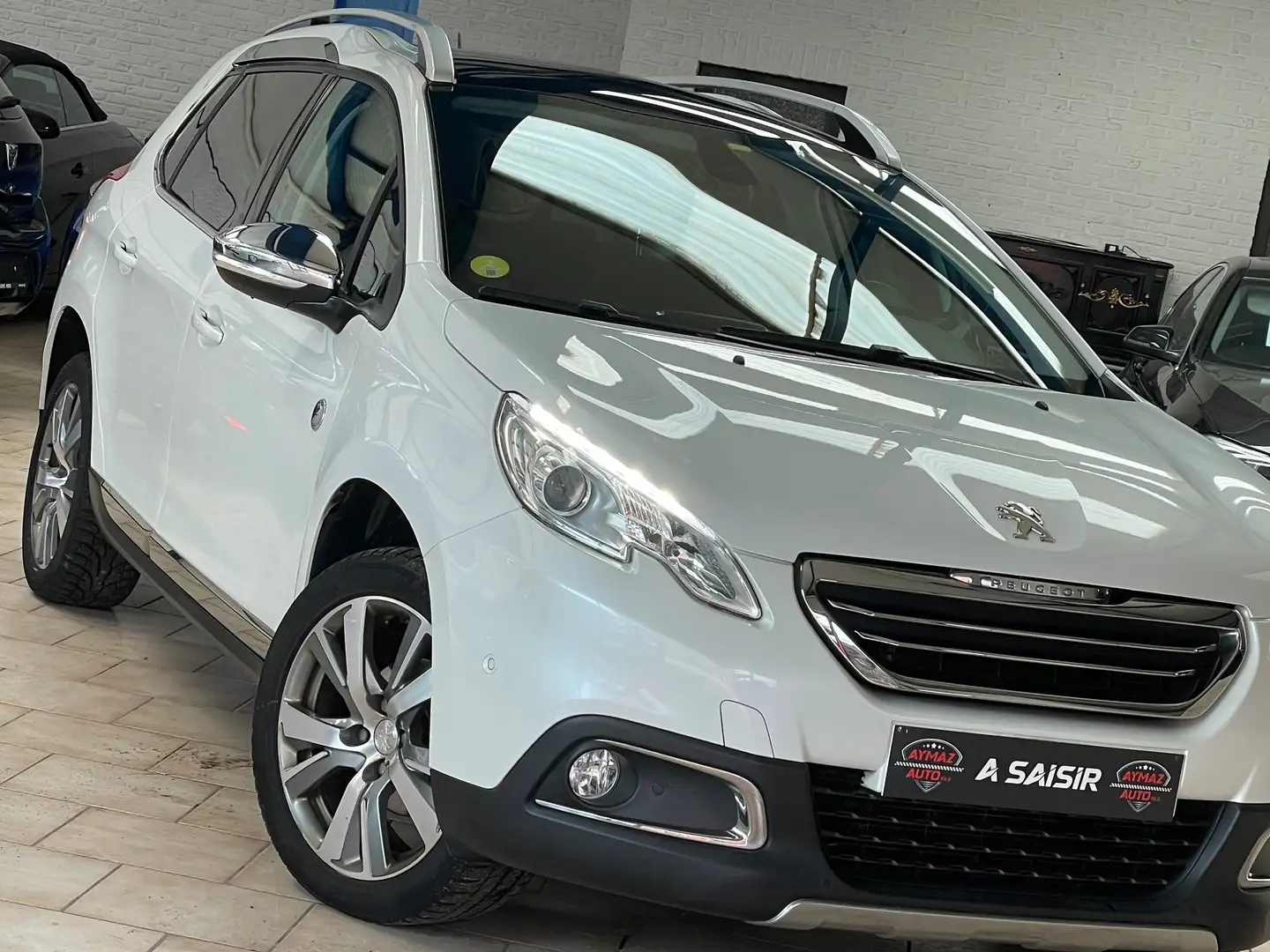 Peugeot 2008 1.6 BlueHDi Crossway / TOIT PANORAMIQUE / EURO 6B Wit - 2