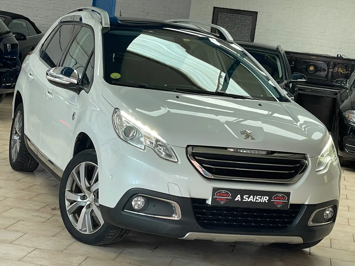 Peugeot 2008 1.6 BlueHDi Crossway / TOIT PANORAMIQUE / EURO 6B Wit - 1