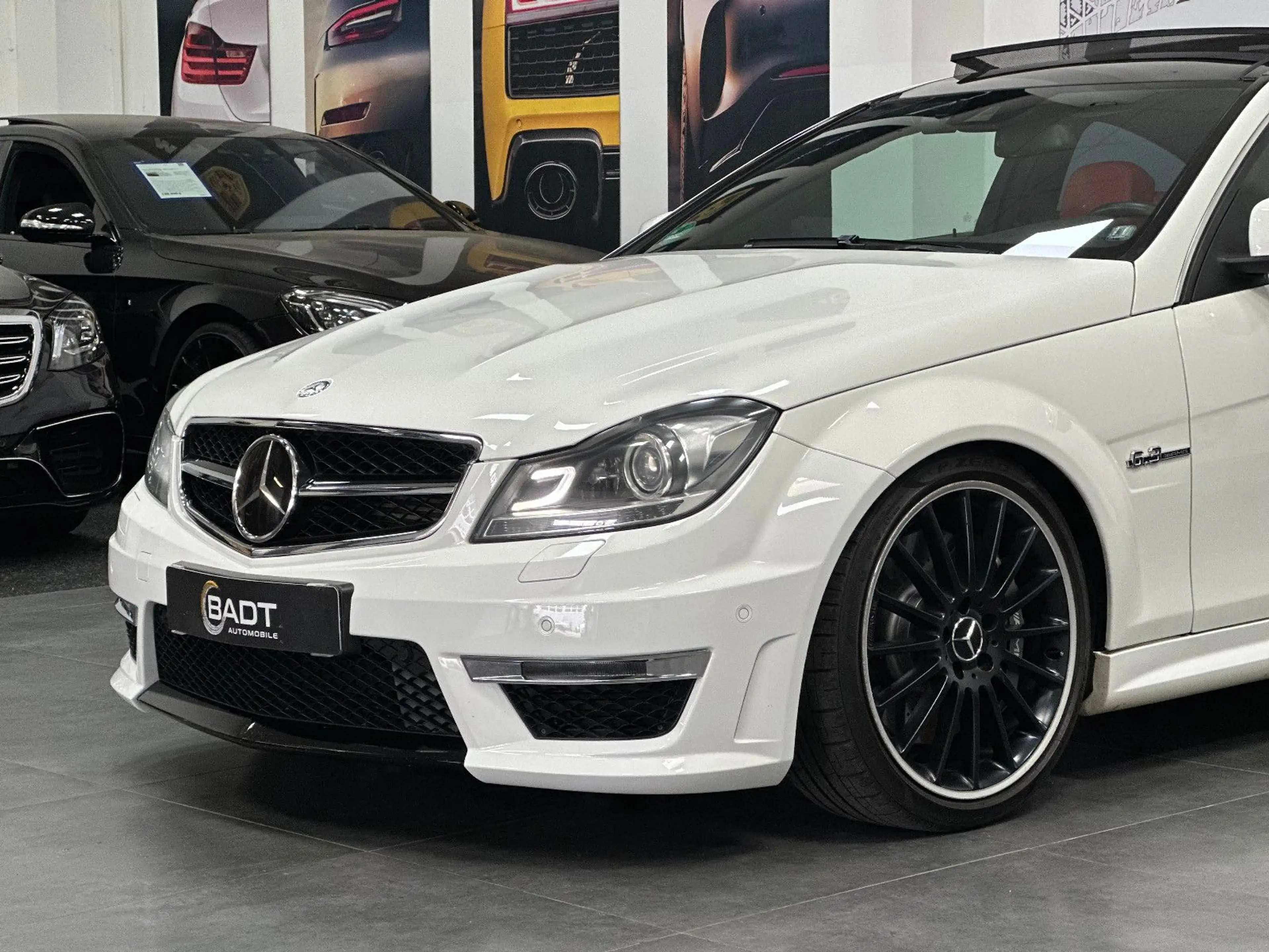 Mercedes-Benz C 63 AMG Coupe*PANO*H&K*19"*BREMSE NEU* — photo 3