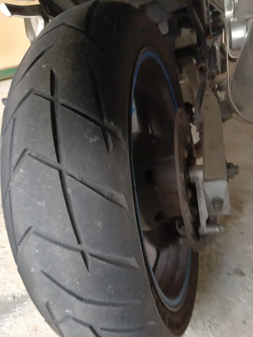 Yamaha FZR 600 cafè Racer Argintiu - 1