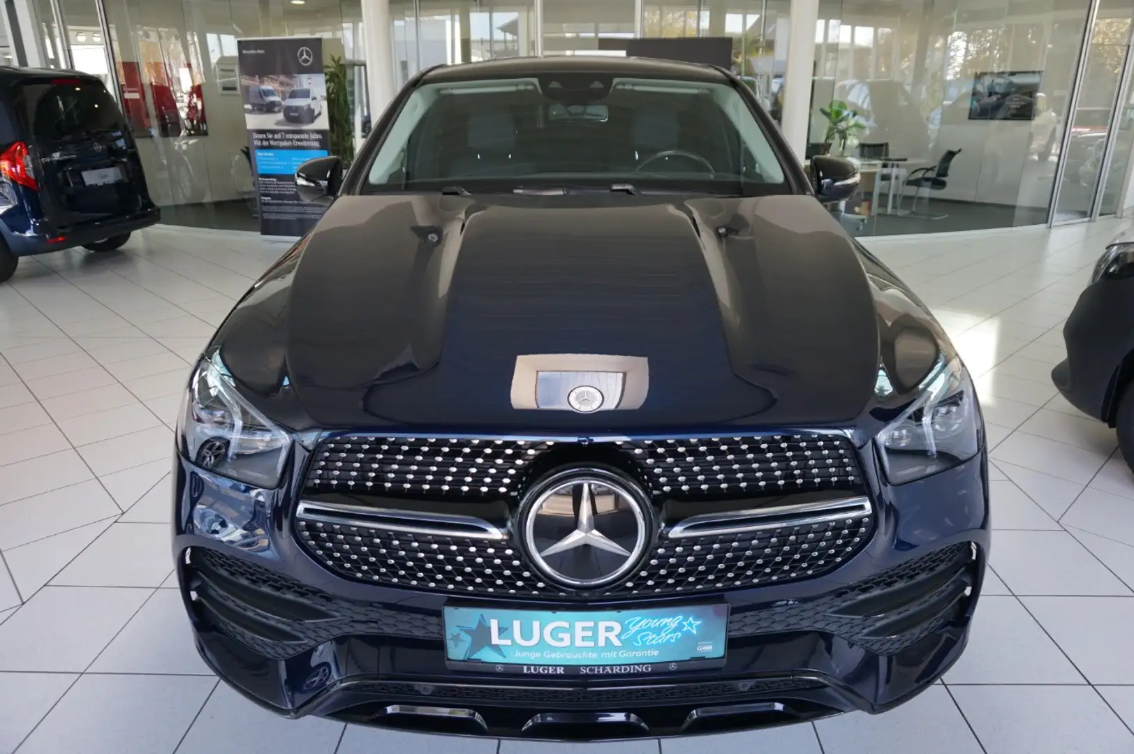 Mercedes-Benz GLE 350 de 4MATIC Coupé Distr KeyGo PTS Ambi Blau - 2